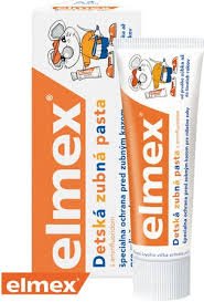 Elmex Children 0-6 Years Toothpaste 75ml / 2.50 fl.oz (Pack of 4)