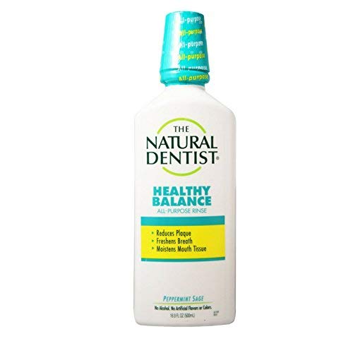 The Natural Dentist Healthy Balance All Purpose Rinse 16.9 oz (Pack of 7)