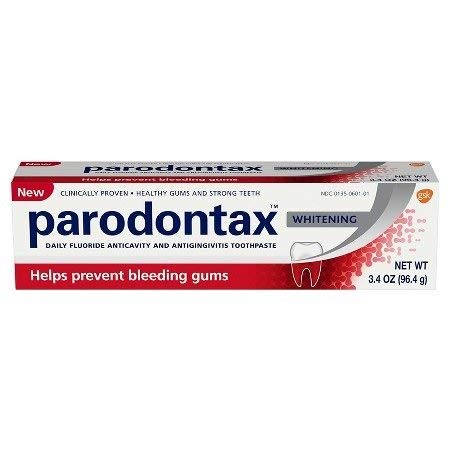 Parodontax Whitening Toothpaste, 3.4 oz. Per Tube (6 Pack)