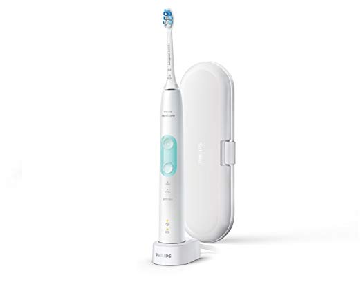 Philips Sonicare ProtectiveClean 5100 Gum Health, Rechargeable electric toothbrush with pressure sensor, White Mint HX6817/01