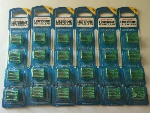 Listerine Ultra Clean Access Flosser Mint Refill Heads, 28 Count (Pack of 6) by Reach