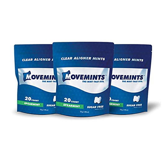 Movemints Clear Aligner Mints 3 Pack