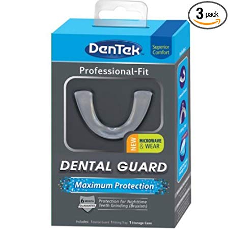 DenTek Maximum Protection Dental Guard Professional- Fit 1 ea (Pack of 3)