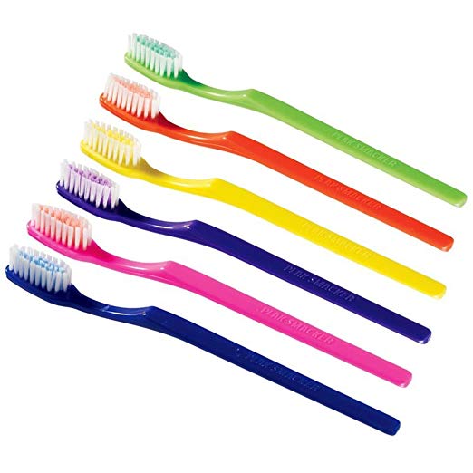 Mintburst Prepasted Individually Wrapped Toothbrush With Xylitol (Box Of 144 Toothbrushes)