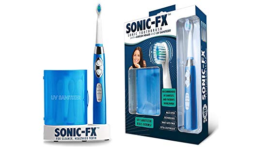 Sonic-FX Toothbrush with UV Sanitizer (Blue)