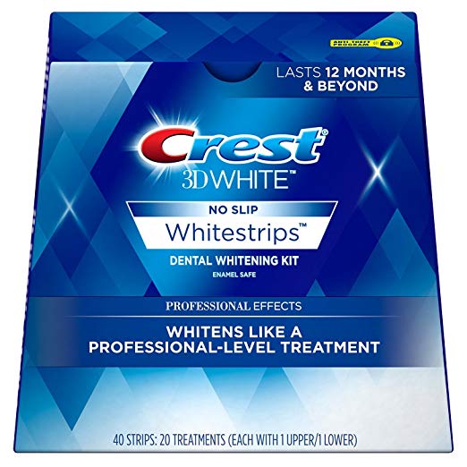 Crest 3D Luxe Whitestrips Professional Effects, Enamel Safe - 20 ct - 2 pk