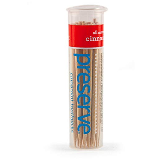 Preserve Toothpicks, Cinnamint, 24 canisters