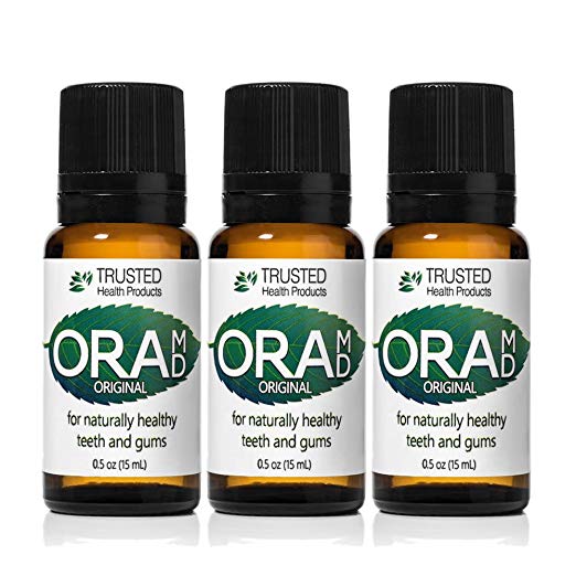 OraMD Original. Dentist recommended for Swollen, Inflamed, Sore, Tender, and Red or Irritated Gums. All Natural Chemical Free 100% Pure Botanical and Essential Oil Liquid Toothpaste.