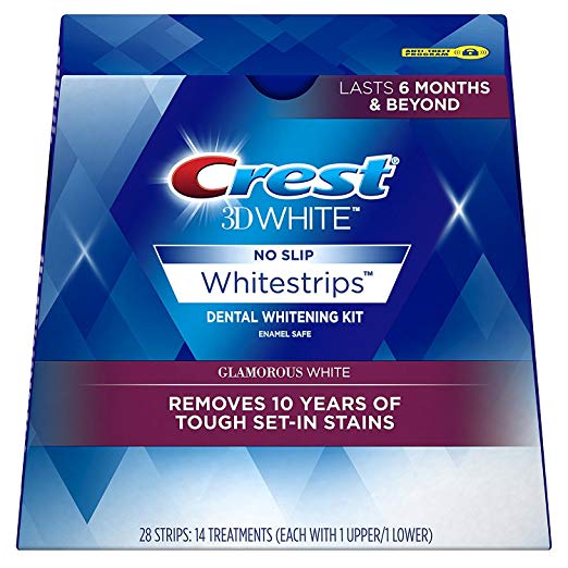 Crest 3D Whitestrips Glamorous White 28 Strips - 14 Treatments