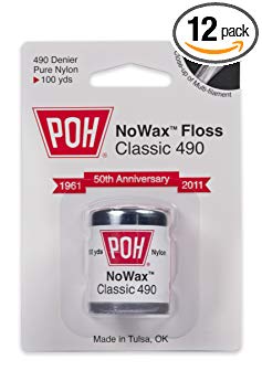 Poh Dental Floss Unwaxed 100 Yd (12x100yd)