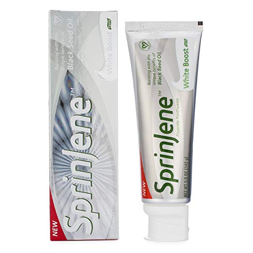 SprinJene White Boost Toothpaste, 5 oz.