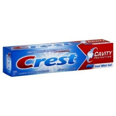 Crest Cavity Protection Toothpaste Gel Cool Mint 8.20 oz (Pack of 12)