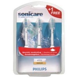 Philips Sonicare Elite (E-Series) Replacement Brush Head 3-pack (fits Xtreme, Elite, Essence, Advance Model)