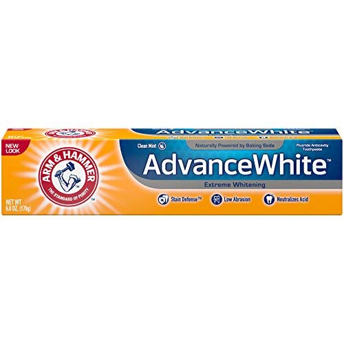 Arm & Hammer Advance White Extreme Whitening Toothpaste, 6 oz (Pack of 12) (Packaging May Vary)