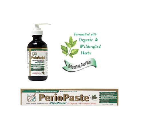 Oral Health Package - Includes PerioPaste™ Organic Toothpaste + PerioScript™ Oral Cleansing Concentrate