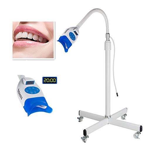 Zorvo Mobile LED Dental Teeth Whitening Bleaching Light Lamp Machine Accelerator Teeth Whitening Light for iPhone, Android Oral Care