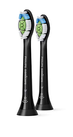 Philips Sonicare Diamondclean Replacement Toothbrush Heads, Hx6062/95, Brushsync Technology, Black