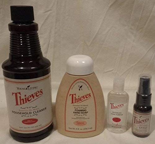 Thieves Healthy Home Kit Plus Thieves Essential Oil