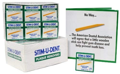 Stim-U-Dent Plaque Removers 25 each packs - 144 packs **made in china**