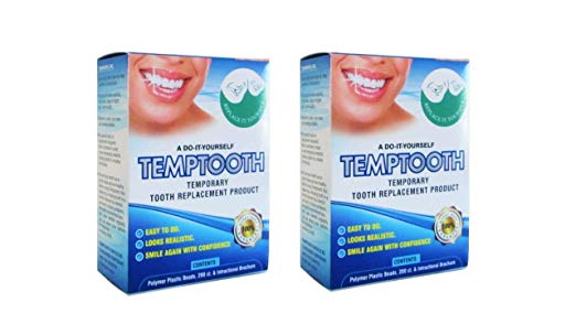 Temptooth #1 Seller Trusted Original Temporary Tooth Replacement Product x2