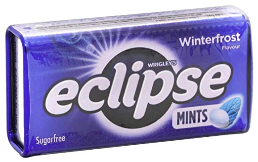 Eclipse Sugarfree Mints Winterfrost, 34g x16 Tins