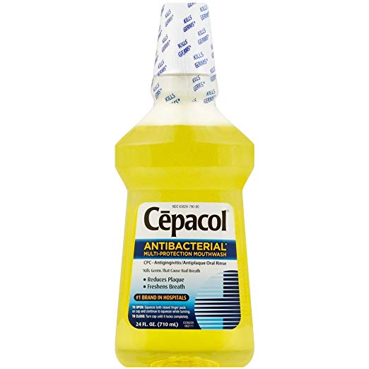 Cepacol Antibacterial Multi-Protection Mouthwash 24 oz (Pack of 6)