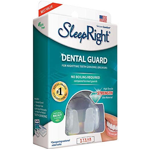 SleepRight Secure Comfort Dental Guard 1 ea (Pack of 2)