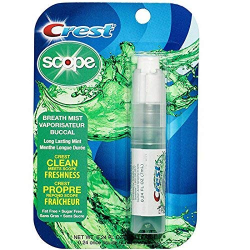 Scope Long Lasting Mint Breath Mist, 0.24oz, Pack of 12