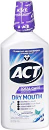 ACT Total Care Dry Mouth Anticavity Fluoride Mouthwash Soothing Mint 33.80 oz (Pack of 4)