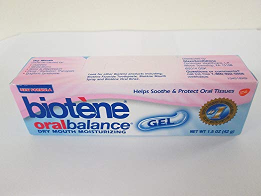 Biotene Oralbalance Dry Mouth Moisturizer Gel 1.50 oz (Pack of 10)