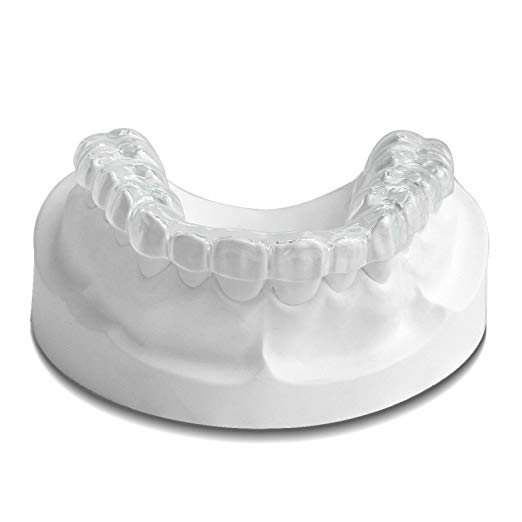 Custom Night Guard Upper - Dental TMJ Mouth Guards for Stop Teeth Grinding Bruxism Clenching with FDA BPA Free, Clear