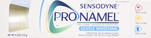 Sensodyne Pronamel Gentle Whitening Toothpaste, Alpine Breeze, 4-Ounce Tubes (Pack of 6)