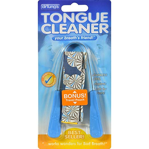 Dr. Tung's Stainless Steel Tongue Cleaner 1 ea (Pack of 6)