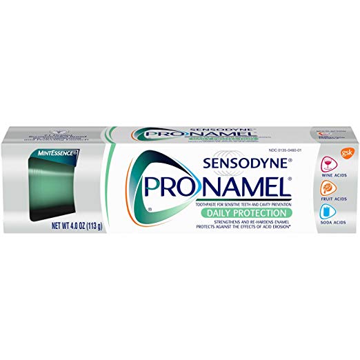 Sensodyne Pronamel Toothpaste for Tooth Enamel Strengthening, Daily Protection, Mint Essence, 4 ounce (Pack of 4)