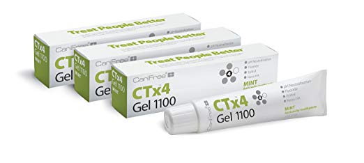 CariFree CTx4 Gel 1100, 3-Pack (Mint)