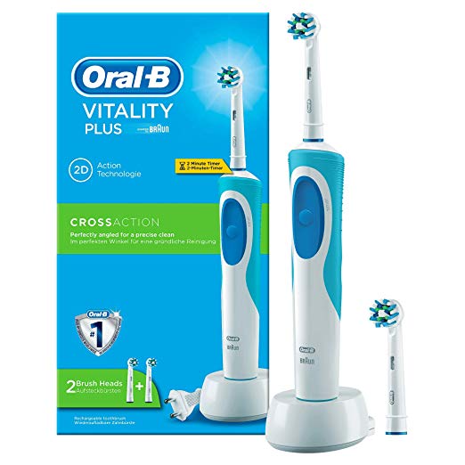 Braun Oral-B Vitality Crossaction Electric Toothbrush, 220 Volts