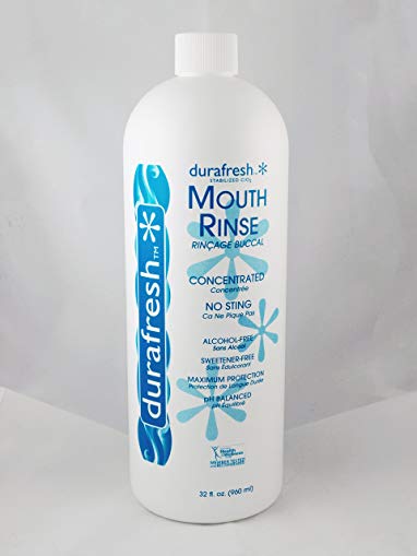 Durafresh Oral Rinse 32 oz - The Ultimate in Fresh Breath, Healthy Gums and Better Dental Check-ups!