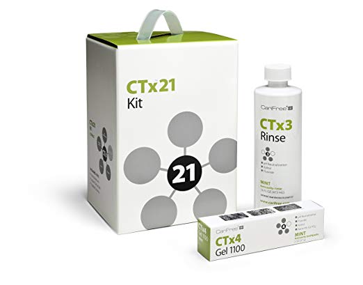 CariFree CTx21 3-Month Kit, (Over $95 Value!) Dentist Recommended, Anti-Cavity (Mint) by CariFree