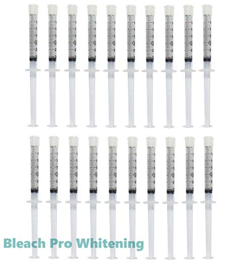 Teeth Whitening Gel Syringes 35% Carbamide Peroxide Tooth Bleaching 20 Dispensers 3ml