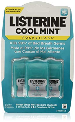 Listerine Pocketpacks 720 Breath Strps