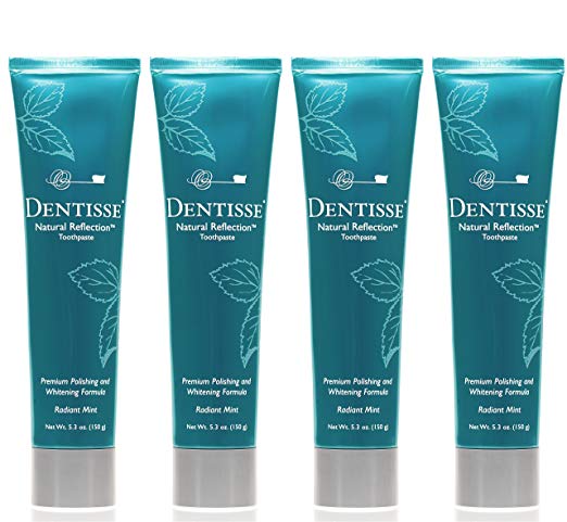 Dentisse Natural Reflection Toothpaste 4 PACK 5.3 oz