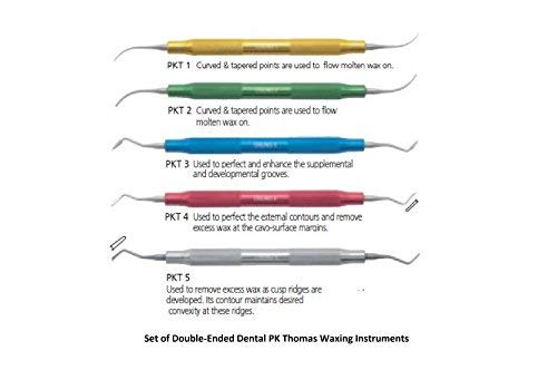 P.K. Thomas Waxing Instrument Set, 5 pcs, L-PKT by Osung