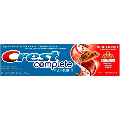 Crest Whitening Expressions Toothpaste Cinnamon Rush 6 oz. (Pack of 12)