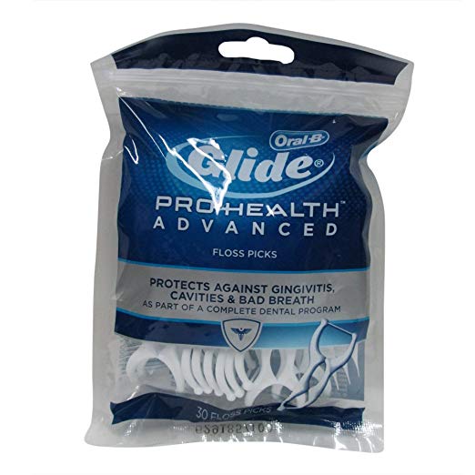 Glide Pro-Health Advanced Floss Picks 30 Ea (Pack of 11)