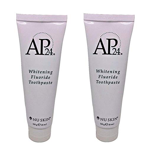 Nu Skin lqbGyz Ap 24 Whitening Fluoride Toothpaste, 4 oz, 2 Pack