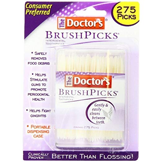 Doctor's Brushpicks, 275 Count (Case of 12)