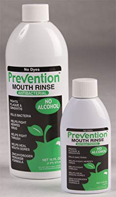 16 oz. Prevention Antibacterial Non-Alcohol Mouth Rinse 6/CS #1 Doctor Recommended