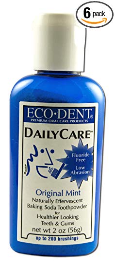 Eco-Dent Tthpowdr,Dly Care,Mint, 6/2 oz