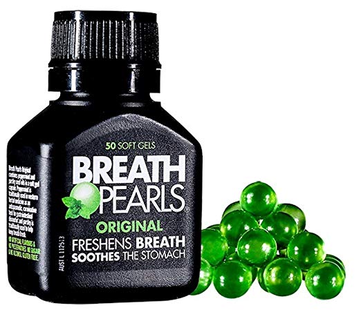 Breath Pearls Original Freshens Breath (50 softgels) (3 Pack)