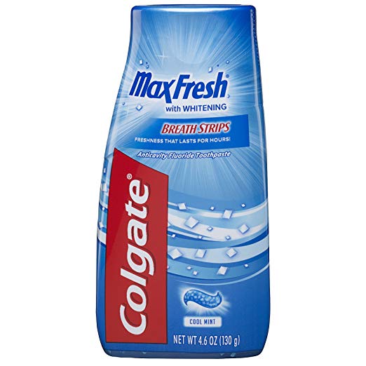 Colgate Max Fresh Liquid Gel 2-in-1 Toothpaste and Mouthwash - 4.6 ounce (12 pack)